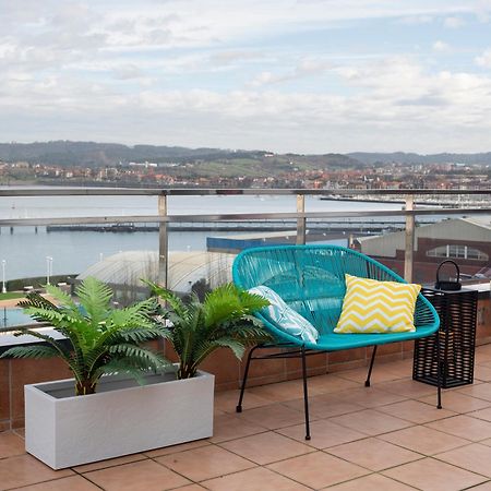 Апартаменты Atico Lujo Costa Vasca Bilbaoterraza Mar Jacuzi Santurtzi Экстерьер фото