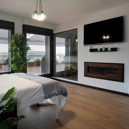 Апартаменты Atico Lujo Costa Vasca Bilbaoterraza Mar Jacuzi Santurtzi Экстерьер фото