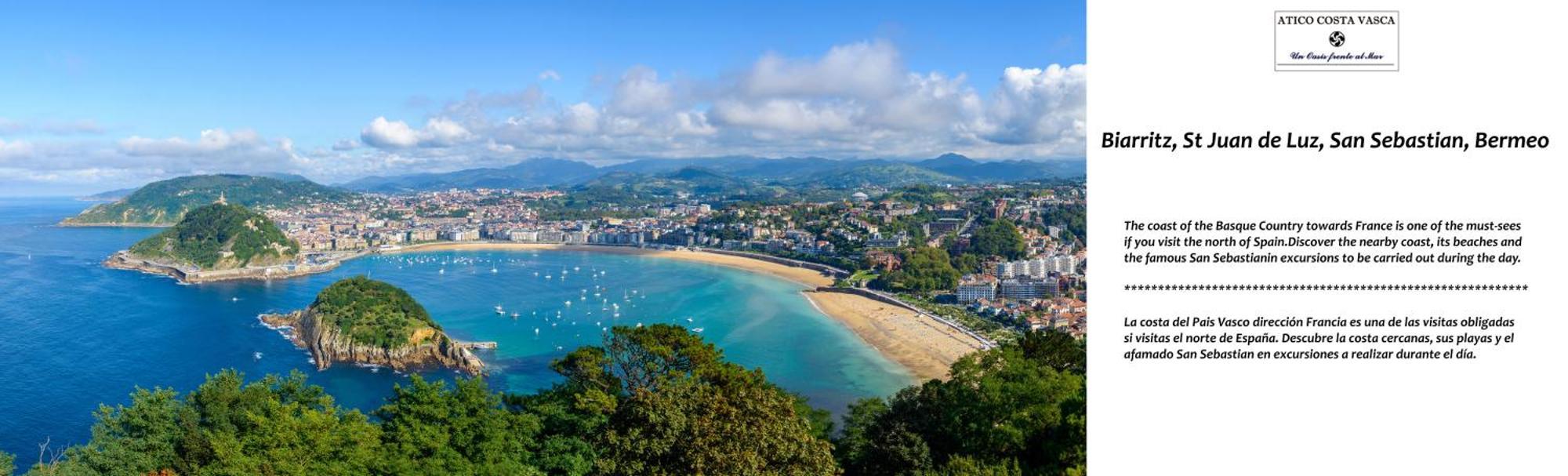 Апартаменты Atico Lujo Costa Vasca Bilbaoterraza Mar Jacuzi Santurtzi Экстерьер фото
